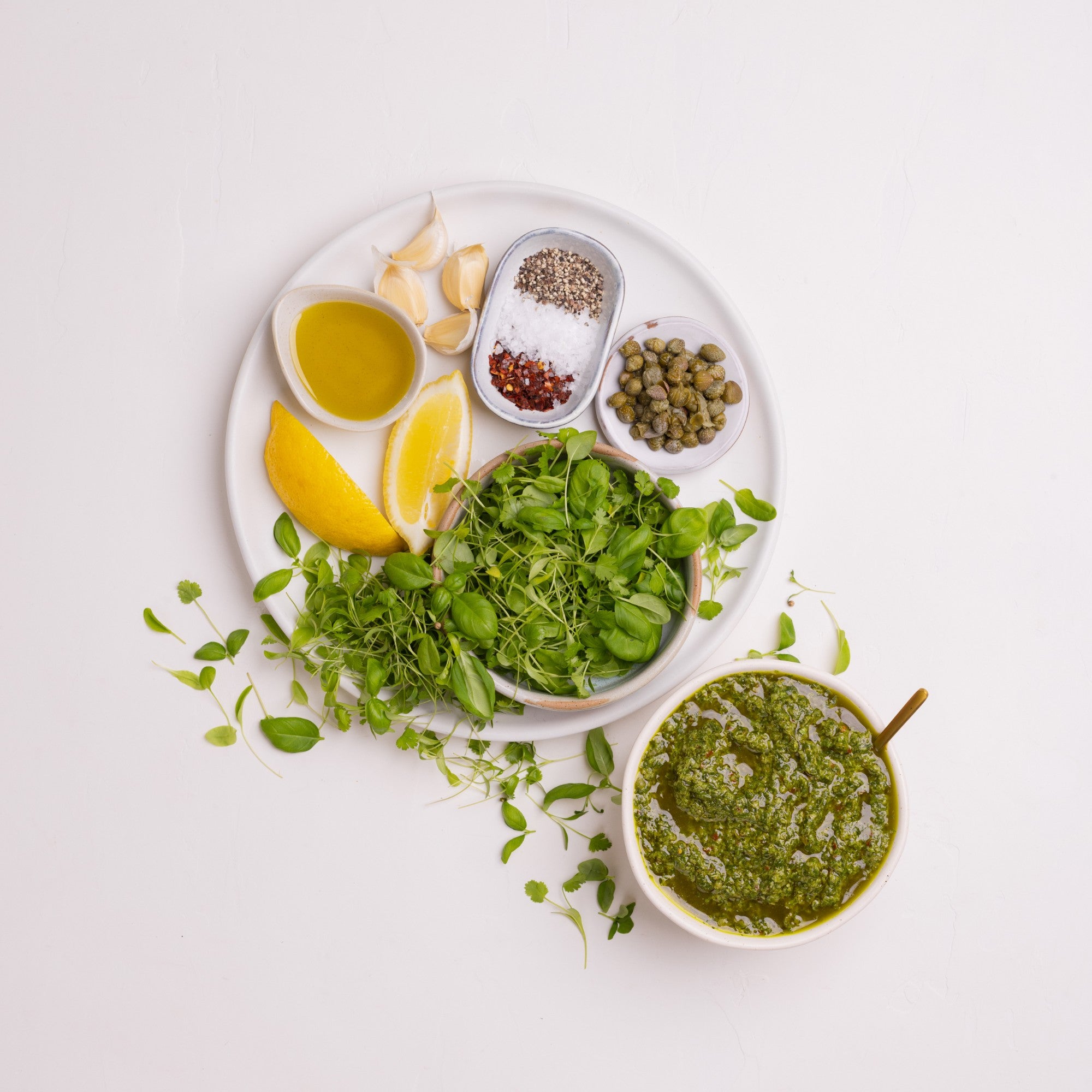 Microgreens Salsa Verde – 26 Seasons
